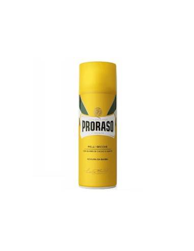 Proraso schiuma da barba pelli secche con Burro...