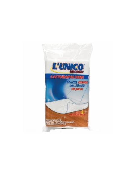 L'Unico panno catturapolvere Grande 50 x 30 cm 20 pz