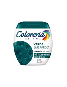 Coloreria Italiana colorante per tessuti Verde Smeraldo...