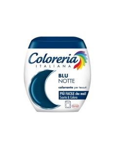 Coloreria Italiana colorante per tessuti Blu Notte 350 gr