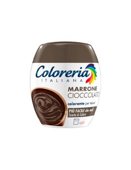 Coloreria Italiana colorante per tessuti Marrone Cioccolato 350 gr