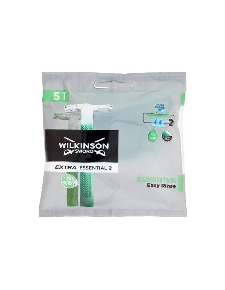 Wilkinson Extra Essential 2 Sensitive rasoi usa e getta 5 pz