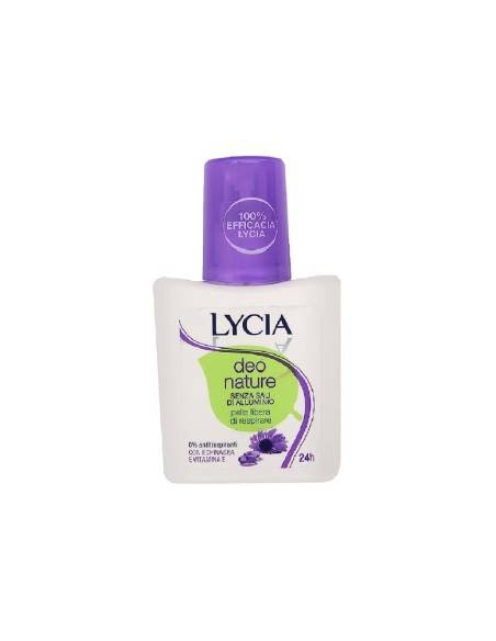 Lycia deodorante Deo Nature con Echinacea e Vitamina E vapo 75 ml