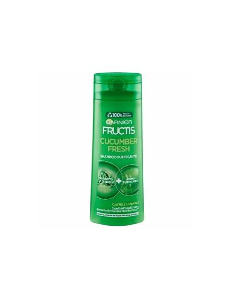 Garnier Fructis shampoo purificante Cucumber Fresh per capelli grassi 250 ml