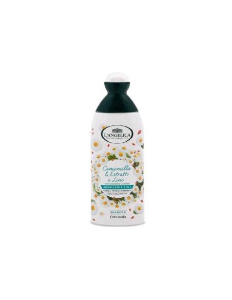 L'Angelica 2in1 shampoo+balsamo Addolcente Camomilla ed Estratti di Lino 250 ml