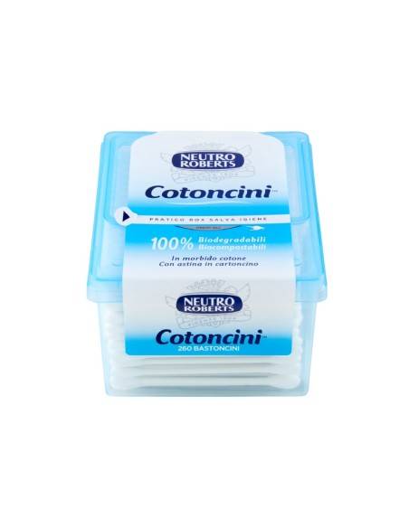 Neutro Roberts cotton fioc Cotoncini 260 pz