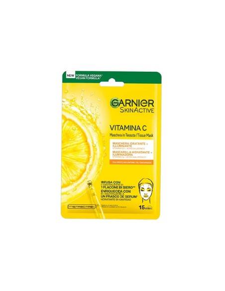 Garnier Skin Active maschera viso in tessuto Vitamina C 28 gr