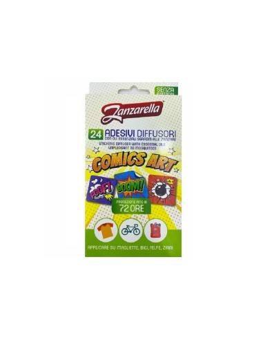 Zanzarella adesivi diffusori antizanzare Comics...