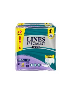 Lines Specialist Unisex pannoloni a mutandina Tg. M 12 +...