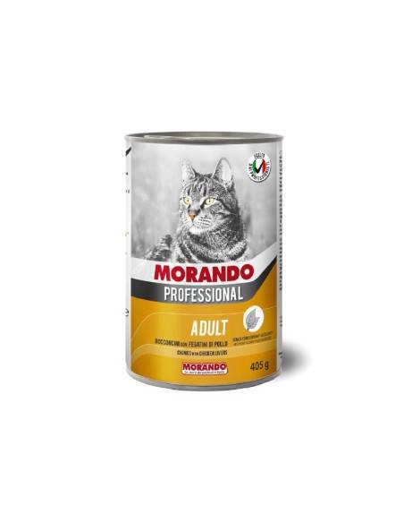 Morando Professional Gatto bocconcini con Fegatini di Pollo 405 gr