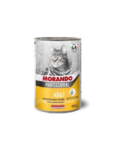Morando Professional Gatto bocconcini di Pollo e Tacchino 405 gr