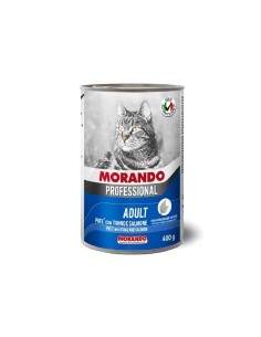 Morando Professional Gatto patè con Tonno e Salmone 400 gr