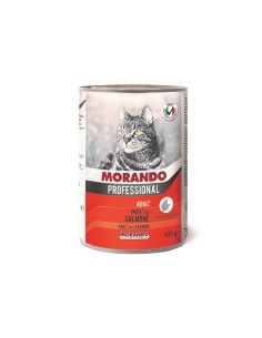 Morando Professional Gatto patè di Salmone 400 gr