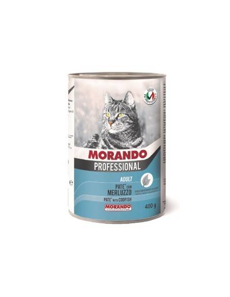 Morando Professional Gatto patè di Merluzzo 400 gr