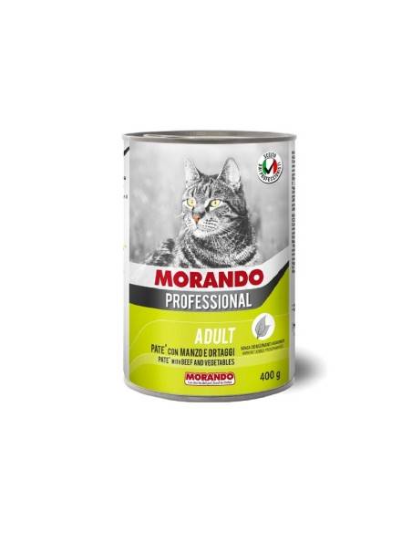 Morando Professional Gatto patè di Manzo e Ortaggi 400 gr