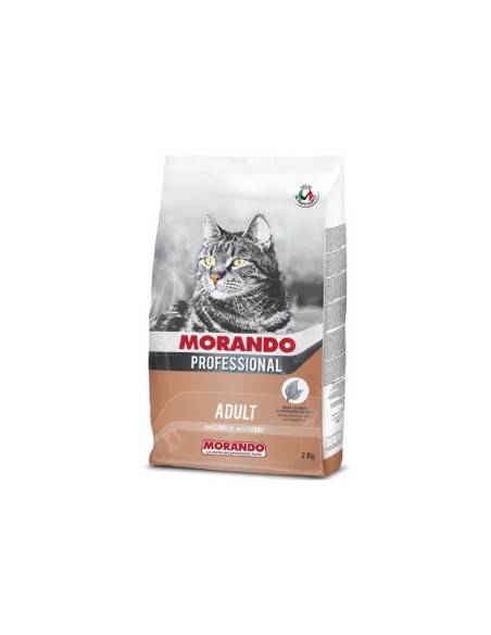 Morando Professional Gatto Croccantini di Coniglio 2 kg