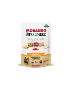 Morando Super Food Gatto Sterilized Mousse di Anatra 85 gr