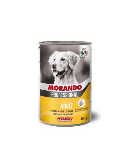 Morando Professional Cane bocconi di Pollo e Tacchino 405 gr