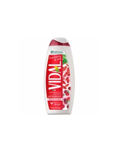 Vidal bagnoschiuma Cranberry e Goji 500 ml