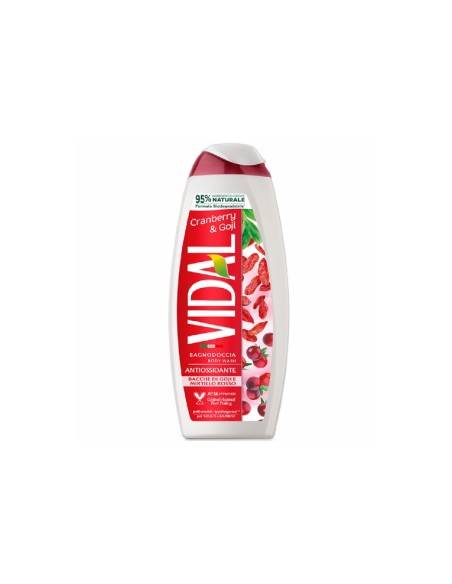 Vidal bagnoschiuma Cranberry e Goji 500 ml