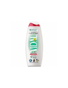 Vidal bagnoschiuma con antibatterico Menta e Lime 500 ml
