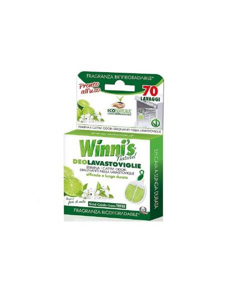 Winni's Naturel deolavastoviglie Lime e Fiori di Mela 70 lavaggi