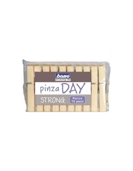 Bama mollette in plastica Pinza Day Strong 10 pz