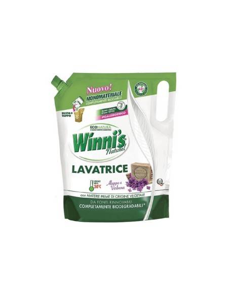 Winni's Naturel detersivo lavatrice ipoallergenico Aleppo e Verbena 30 lavaggi