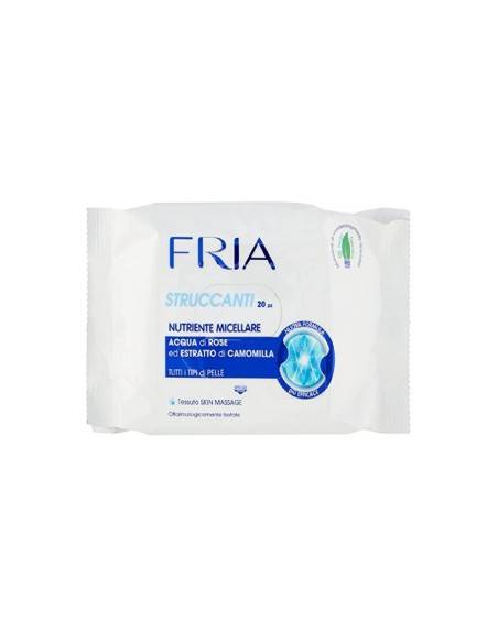 Fria salviette struccanti Micellari Acqua di Rose 20 pz