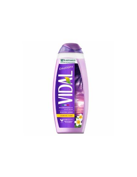 Vidal bagnoschiuma Exotic Love Fiori di Tiarè 500 ml