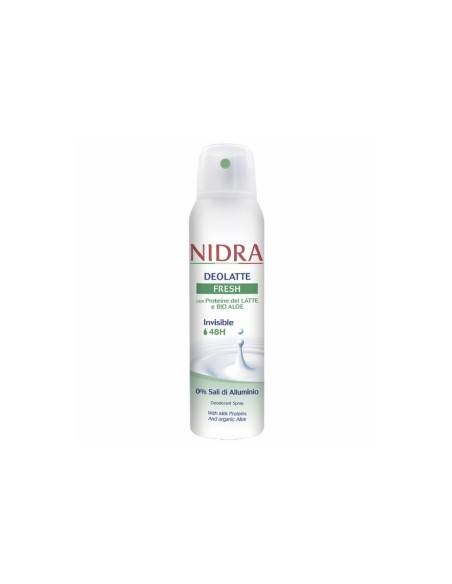 Nidra deolatte Fresh spray con Proteine del Latte e Bio Aloe 150 ml