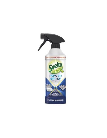 Svelto Power Spray sgrassatore Limone piatti e superfici 435 ml