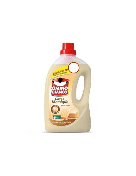 Omino Bianco detersivo liquido lavatrice Marsiglia 50 lavaggi 2000 ml