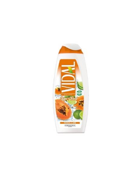 Vidal bagnoschiuma Super Food Papaya e Lime 500 ml
