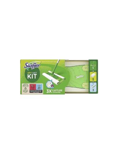 Swiffer Dry+Wet starter kit con 8 panni...