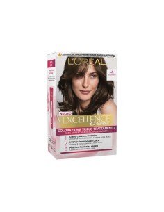 L'Oréal Excellence crema colorazione N° 4 Castano