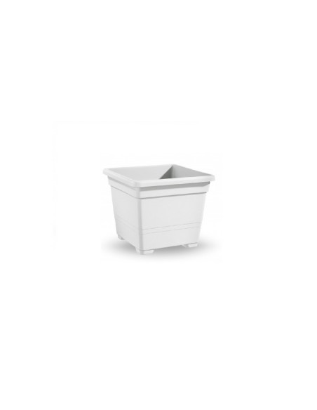 Veca vaso in plastica Quadrato 22 x 22 cm 4,3 lt - Col. assortiti