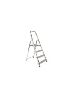 Scala domestica 4 gradini Alu Step Up 100 h 79 cm 2