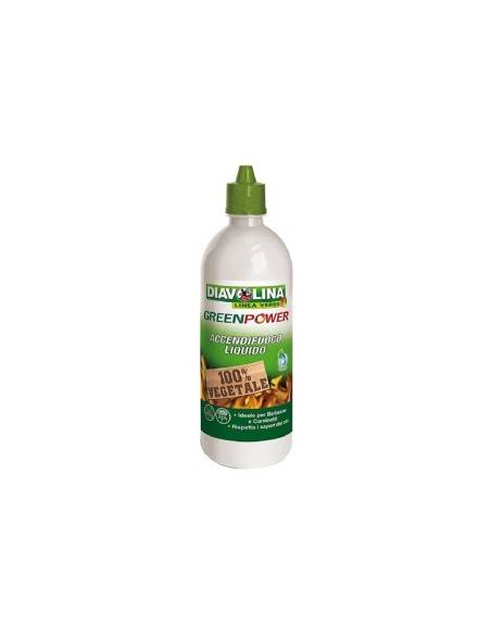 Diavolina gel accendigrill ecologico Greenpower 100% vegetale 750 ml