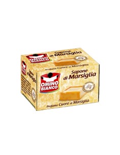 Omino Bianco sapone solido Cuore di Marsiglia/Muschio... 2