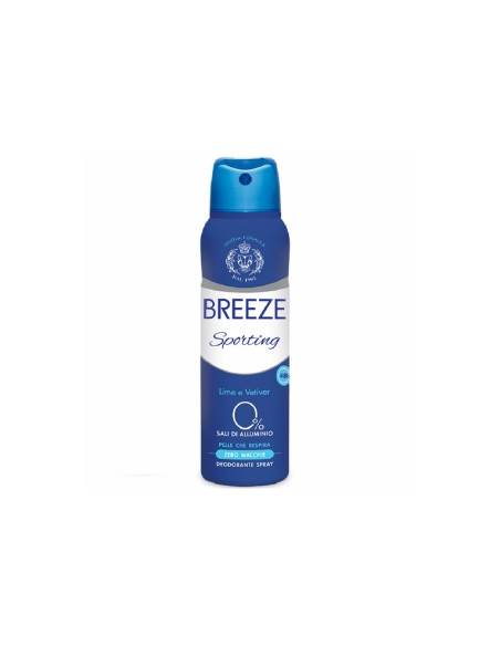 Breeze deodorante Sporting Lime e Vetiver spray 150 ml