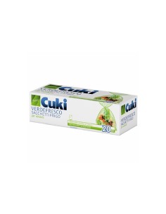 Cuki Verdefresco sacchetti frigo per verdure 29 x 42 cm...