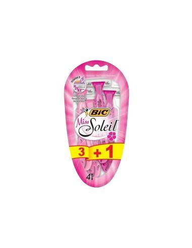 Bic rasoi trilama Miss Soleil 3 + 1 gratis