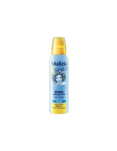 Malizia X Style spuma Onde e Ricci Perfetti fissaggio forte 150 ml