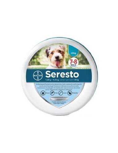 Seresto collare antiparassitario per cani fino...
