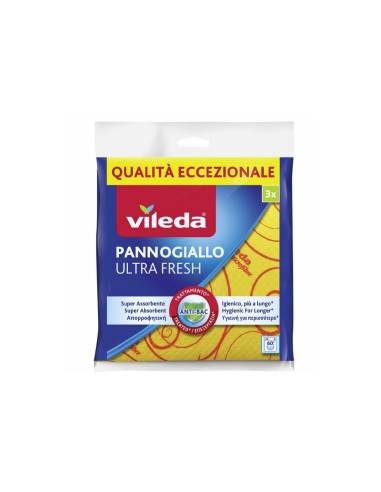 Vileda panno giallo Ultra Fresh 3 pz