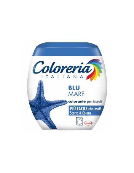 Coloreria Italiana colorante per tessuti Blu Mare 350 gr