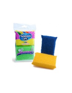 Arix Splendelli spugna abrasiva antigraffio Color 2 pz