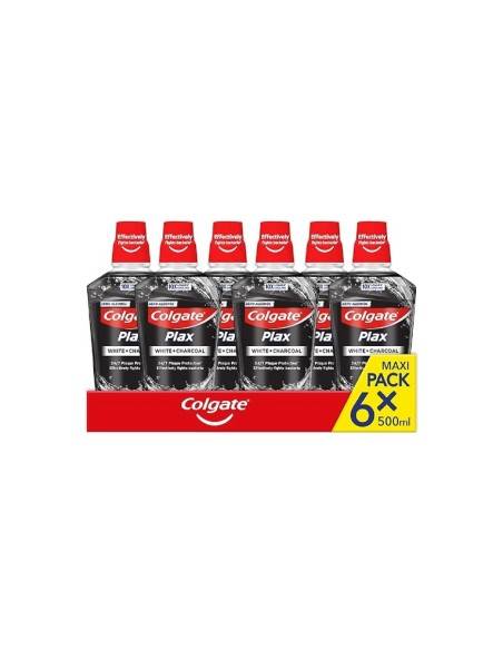 Colgate collutorio Plax White + Carbon 500 ml (6 pz)