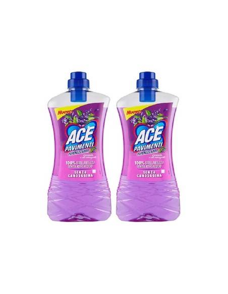 Ace pavimenti igienizzante Lavanda e Oli essenziali 1 lt (2 pz)